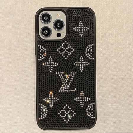 アイフォーン 15 ultra カバー ラインストーン付き vuitton