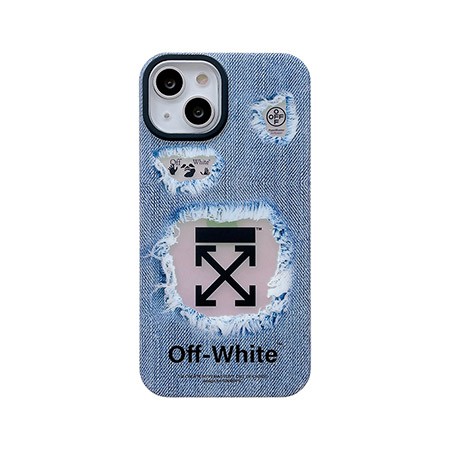 アイフォン 15 カバー シリコン off white オフホワイト