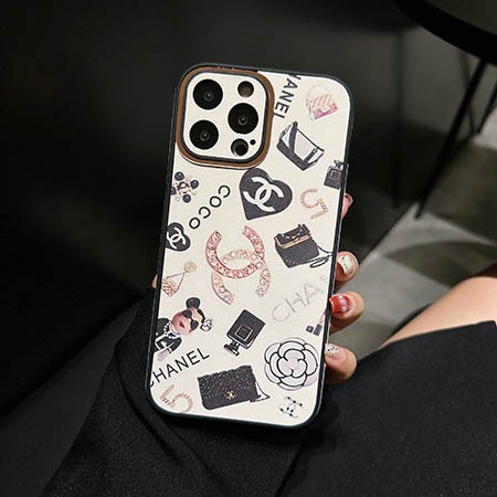 iphone 15 シャネル chanel カバー レザー