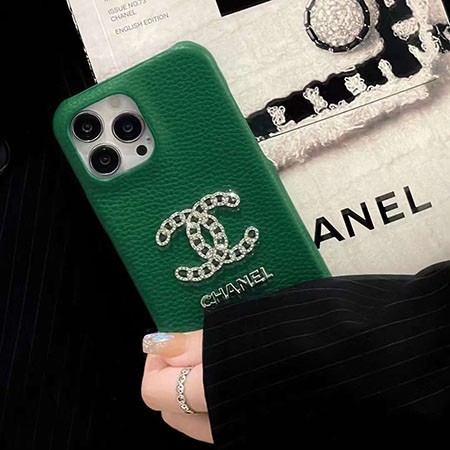 レザー chanel風 iphone 15プロ ケース