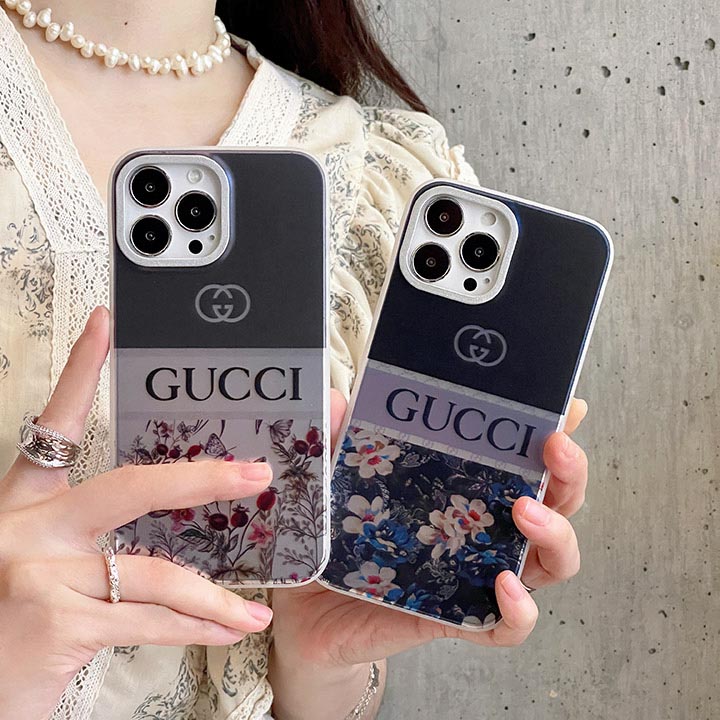 gucci風 iphone 15プロスマホケース 電気メッキ