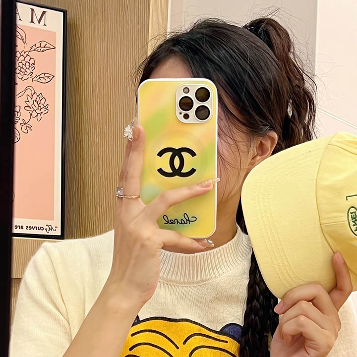 グラデーション アイホン 14 ケース chanel