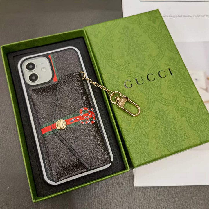 gucci風 アイホン 15 ultraカバー カード収納