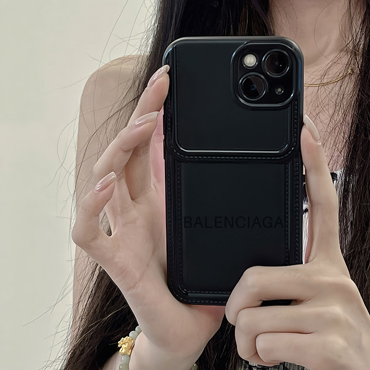 薄型 バレンシアガ風 iphone 15pro max カバー