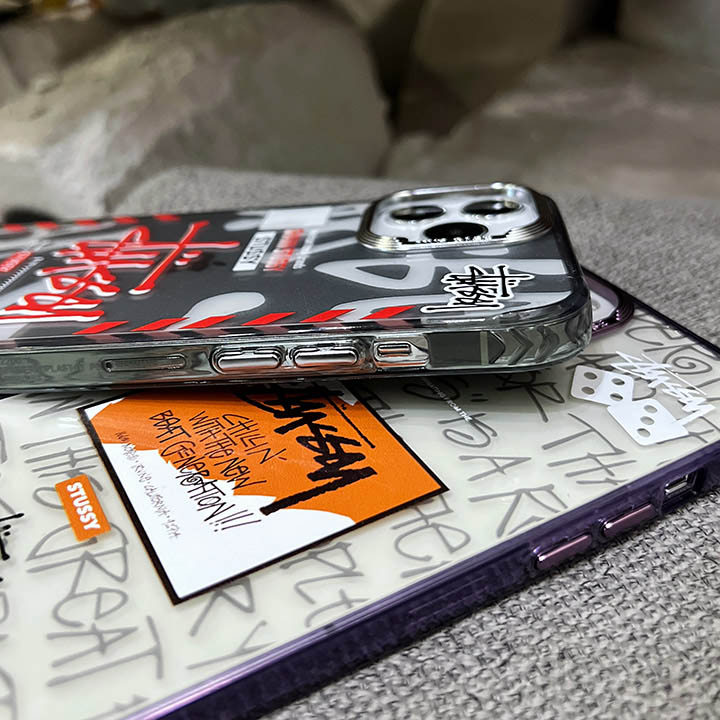 ブランド stussy iphone 15pro max スマホケース