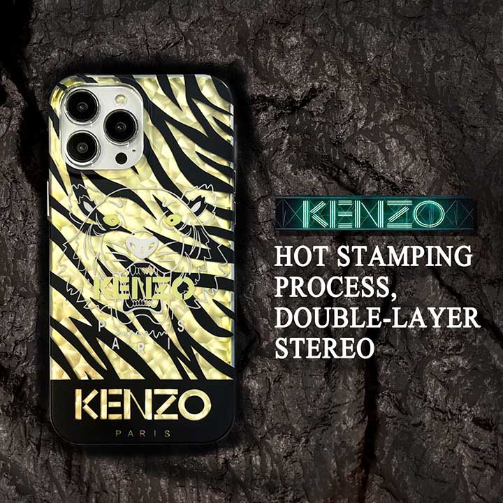 kenzo アイフォーン 15pro maxカバー シリコン