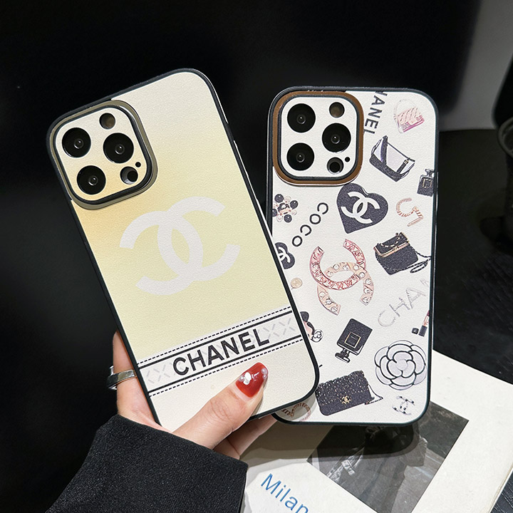 iphone 13 chanel風 スマホケース 女性向け