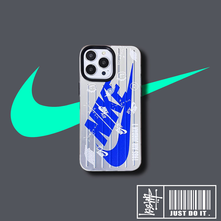 字母プリント iphone 13pro max 携帯ケース nike