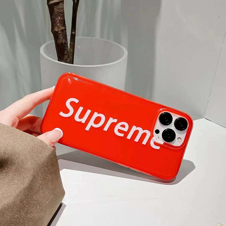 supreme風 アイフォーン 14携帯ケース