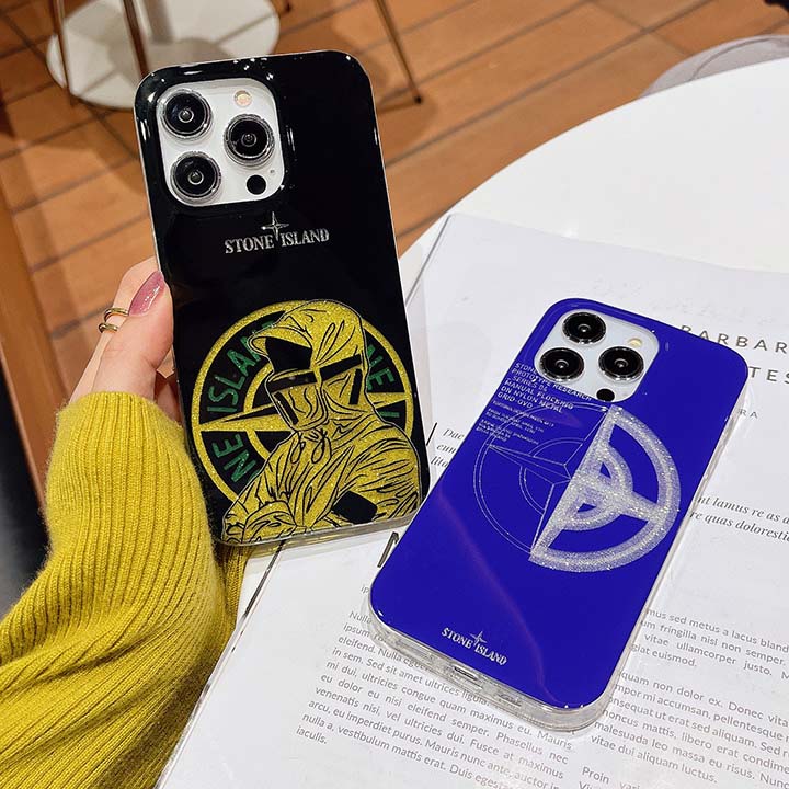 stone island風 アイフォーン 13pro maxスマホケース