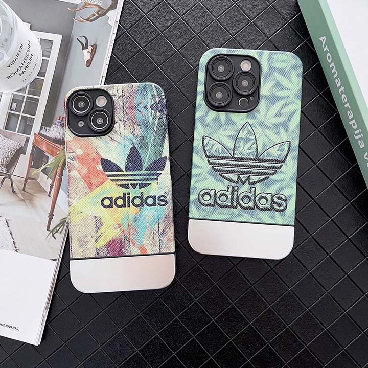 adidas風 携帯ケース
