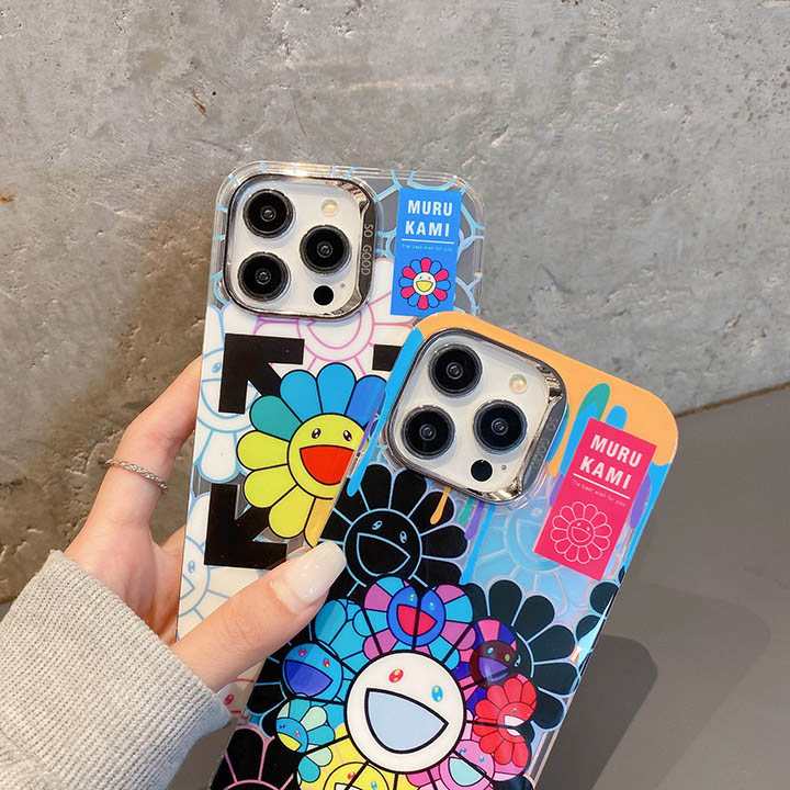 iphone 15plus カイカイキキ murakami sunflower ケース