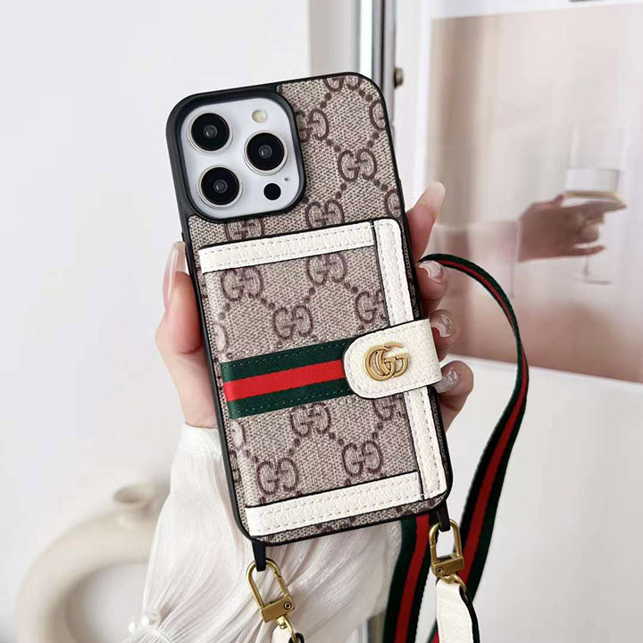 斜めがけ アイフォーン 13 カバー gucci