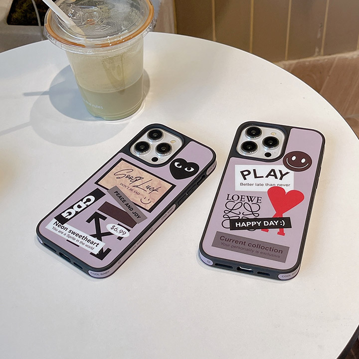 ブランド コムデギャルソン風 アイフォン 14 スマホケース