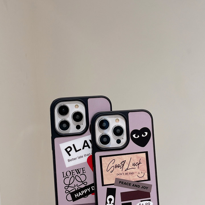 iphone 15 comme des garçons スマホケース 女性向け